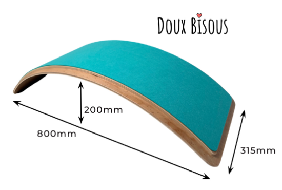 Afbeeldingen van Evenwichtsplank met vingerbescherming
