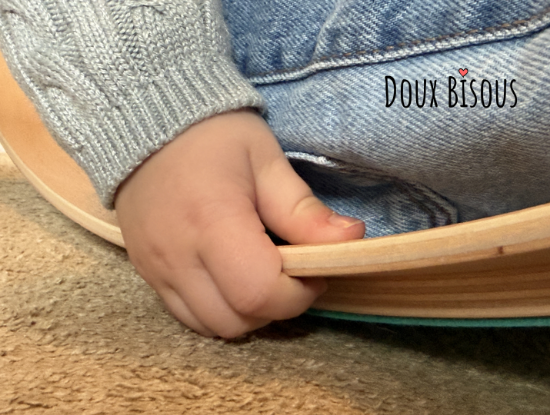 Afbeeldingen van Evenwichtsplank met vingerbescherming